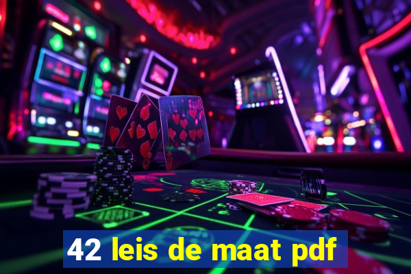 42 leis de maat pdf